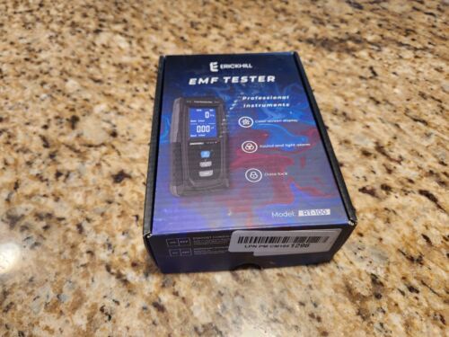 Erickhill EMF Tester, Professional Instrument, LED Display, Sound/Light ... - $28.71