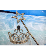 10-PACK~Tiara &amp; Wand Set~Girls Princess Party Supplies~Birthday Arts &amp; C... - $211.55 MXN