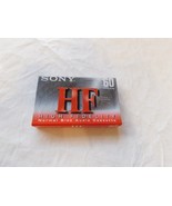 Sony HF High Fidelity 60min Normal Bias Blank Audio Cassette Tape (1) NO... - £15.56 GBP