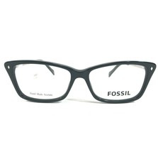 Fossil FOS 6030 263 Eyeglasses Frames Black Cat Eye Thick Full Rim 53-15-145 - £37.19 GBP