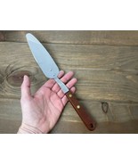 Vtg Robinson Knife Angled Pie Server Stainless Brown Handle Serrated Edg... - €17,20 EUR