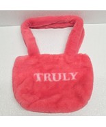 Truly Beauty Hot Pink Super Soft Fuzzy Plush Shoulder Bag Purse - €13,55 EUR