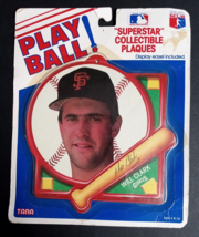 Superstar Collectible Plaques Tara Play Ball MLB Baseball Will Clark 1989 - £4.74 GBP