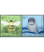 Cyprus 2021. EUROPA. Endangered Species (MNH OG) Set of 2 stamps - £2.46 GBP
