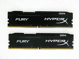Hyperx 16GB (2x8GB) DDR4 Memory Kit 2400MHz HX424C15FBK2/16 288pin Deskt... - £43.43 GBP