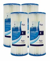 1 Micron Whole House Full Flow 10&quot; x 4.5&quot; Pleated Water Filter Replaceme... - $42.36