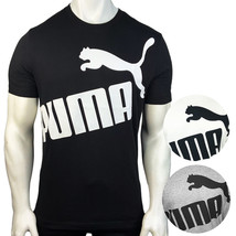 Nwt Puma Msrp $40.99 Off Set Men Black Crew Neck Short Sleeve T-SHIRT Size S M L - £14.96 GBP