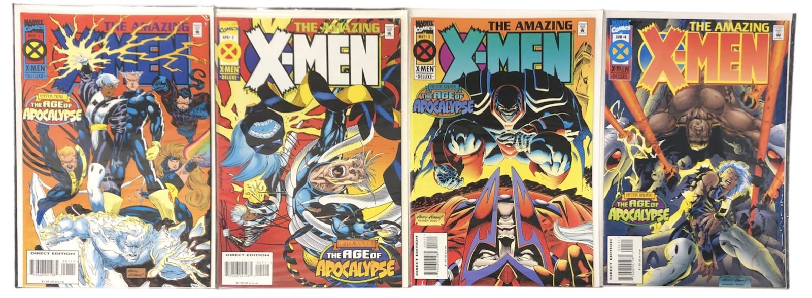Marvel Comic books The amazing x-men #1-4 364291 - £11.98 GBP