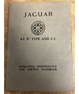 JAGUAR E-TYPE S1 4.2 Original OWNERS  MANUAL Diagram Routine Maintenance... - $372.35 CAD