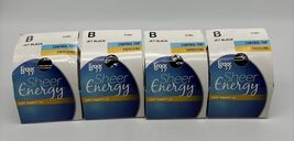 4x L'eggs Sheer Energy Control Top Energizing Leg Pantyhose Medium B Jet... - $23.00