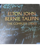 Elton John and Bernie Taupin The Complete Lyrics SONGBOOK  1994 Hardcover - $19.79