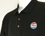 PEPSI Cola Delivery Employee Uniform Polo Shirt Black Size XL NEW - $25.49