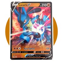 Fusion Strike Pokemon Card (C60): Lucario V 146/264 - £7.78 GBP