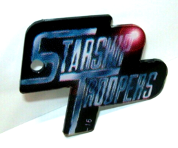 Starship Troopers Pinball KEYCHAIN 1997 Original NOS Space Age Plastic Promo - £17.76 GBP