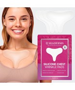 Silicone Chest Wrinkle Pads - For Side Sleeping, Reusable, 4 pcs - $17.76 CAD