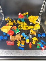 Vintage Construction Toys Lot Tonka Little Tykes Matchbox Magorett Viking 80-90s - £36.90 GBP