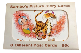 Set Di 8 Sambo&#39;s Immagine Story Ristorante Pubblicità Stampato Cartoline C17 - £44.75 GBP