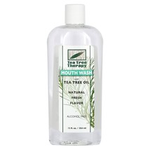 Tea Tree Therapy Tea Tree Mouthwash Alcohol Free-12 Ounce (3 Pack) - £29.75 GBP