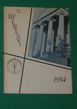 1954 Southwestern College Moundbuilder Winfield Kansas Yearbook School Photo Old - £23.42 GBP
