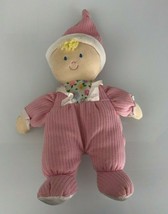 Kids Preferred 2015 Stuffed Plush Soft Cloth Baby Girl Doll Pink Ribbed ... - $79.19