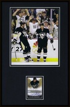 Tyler Kennedy Stanley Cup Signed Framed 11x17 Photo Display UDA Penguins - £50.54 GBP