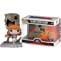 Funko Pop! Movie Moment: Jurassic World - Claire with Flare #1223 - Vinyl Figure - £42.30 GBP