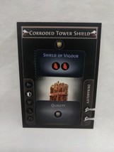 *Punched* Path Of Exile Exilecon Corroded Tower Shield Magic Trading Card - £30.92 GBP