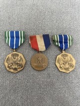 Lot of 3 Vintage Efficiency Honor Fidelity &amp; 1775 Military Achievement M... - £15.81 GBP