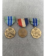 Lot of 3 Vintage Efficiency Honor Fidelity &amp; 1775 Military Achievement M... - $19.79