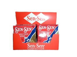 1 box 12-PACKETS Old VINTAGE candy SEN mint licorice breath freshener Mint - £395.11 GBP