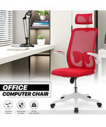 Red Ergonomic Executive Mesh Office Computer High Back Task Chair Swivel... - $199.99