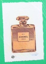 Chanel No.5 Perfume Estampado Por Fairchild París Le 2/50 - £114.75 GBP