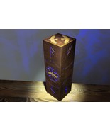 Vegvisir Symbol Lamp | Odin&#39;s Ravens | Sci-fi Punk Style LED RGB Night Lamp - $39.80