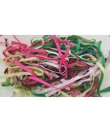 LOT 10 PR or 20 pieces  ELASTIC MIXED RANDOM COLORS BRA STRAP STRAPS SEW... - $6.61