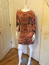 Aoyama Itchome Size Small Floral Print jersey Dress NWOT - $34.65