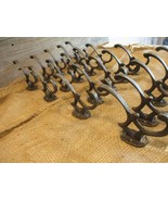 15 EDWARDIAN HOOKS COAT HAT RACK NEW VINTAGE LOOK VICTORIAN METAL IRON S... - $743.95 MXN