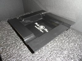 Rocky Patel  Black Plastic  Square 4-Finger Ashtray Measures 9.5"square image 7