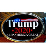 TRUMP 2020 Epoxy Belt Buckle  - KEEP AMERICA GREAT  - NEW! - $16.78