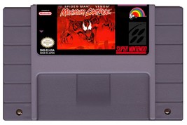 Spider-Man &amp; Venom: Maximum Carnage - Gray Shell Edition - Reproduction Video Ga - £26.98 GBP