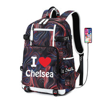 I Love Chelsea New Bags Student Casual Sports Schoolbag Backpack for Man Fashion - £52.63 GBP