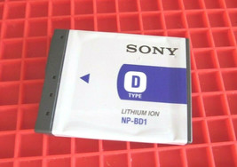 Original SONY NP-BD1 digital camera battery Cybershot NP BD1 FD1 T series D type - $16.83