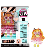 L.O.L. Surprise! J.K. Neon QT Mini Fashion Doll with 15 Surprises - £16.72 GBP