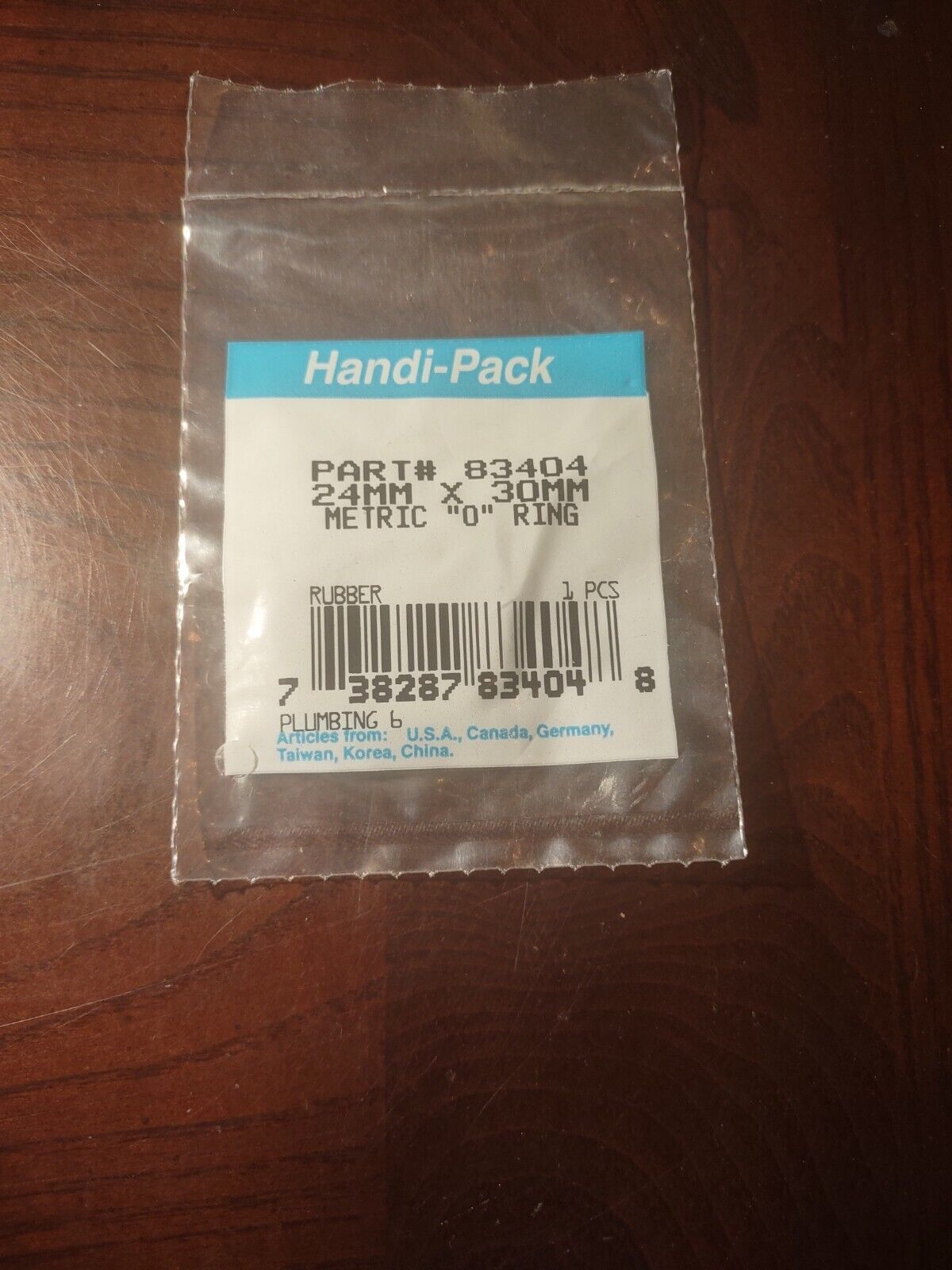 24mm x 30mm x 3mm Rubber O-Rings - $5.82