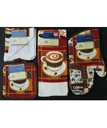 Kitchen Linen &amp; Placemats Coffee Cappuccino Theme, Select: Item(s) - £5.02 GBP+