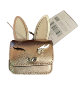 Kate Spade Bunbun Bunny Rabbit Metallic Leather Airpods Case in Rose Gol... - €33,53 EUR