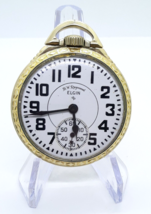 Elgin B. W. Raymond Grade 571 Pocket Watch 21 Jewel 10k Gold Filled - For Repair - £298.80 GBP