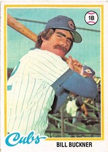 1978 Topps #473 Bill Buckner Chicago Cubs ⚾ B - £0.70 GBP