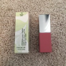 NIB Clinique Pop Lip Colour + Primer - # 13 Peony Pop - 0.13 oz Lipstick NEW - £14.87 GBP