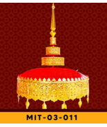 Buddhist Hindu Chatra Parosol Umbrella over Divine Royalty, #03011, many... - £768.94 GBP+