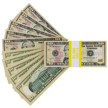 $1,000 Full Print New Series Prop Money Stack - £10.21 GBP